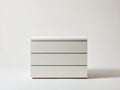 Comodino - legno - 88x42x72 cm - bianco - stile minimalista