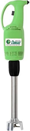 Fimar MX25 Frullatore a immersione professionale - Struttura in lega di acciaio - Design moderno e leggero per uso manuale - Verde Made in Italy per preparazioni in cucina