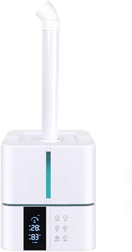YI07WE6S2737 - Umidificatore con riempimento superiore per casa e uso commerciale - Tre livelli di umidita con ioni negativi - Funzionamento silenzioso per ambienti interni