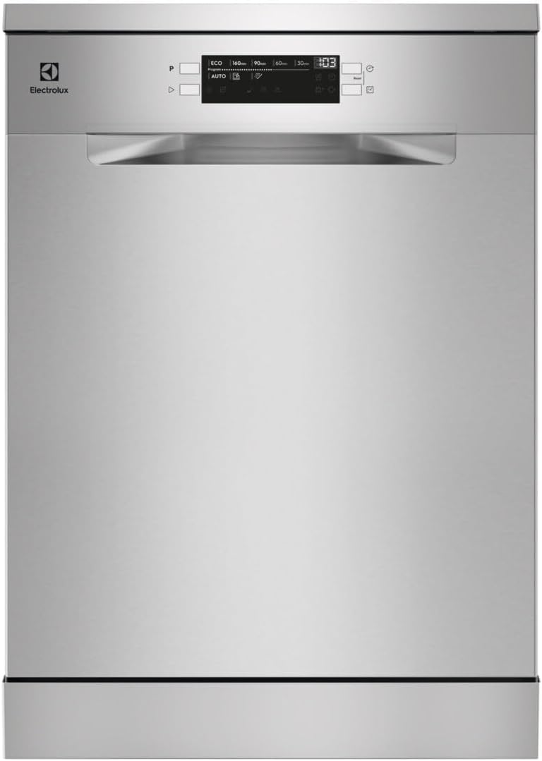 Electrolux ESS68600SX Serie 600 lavastoviglie - 14 coperti con SatelliteClean e cassetto MaxiFlex - AirDry ExtraHygiene e spegnimento automatico - 59,8 x 60,3 x 85 cm 44 dB