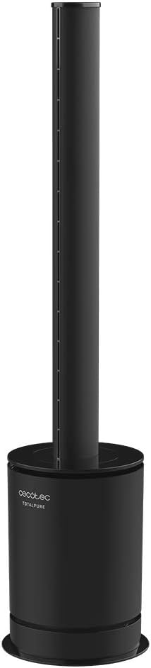 Cecotec Total Pure Connected - Termoventilatore e purificatore d aria 2000 W - Ventilazione 45 W con quattordici velocita - WiFi App telecomando Timer e display LED