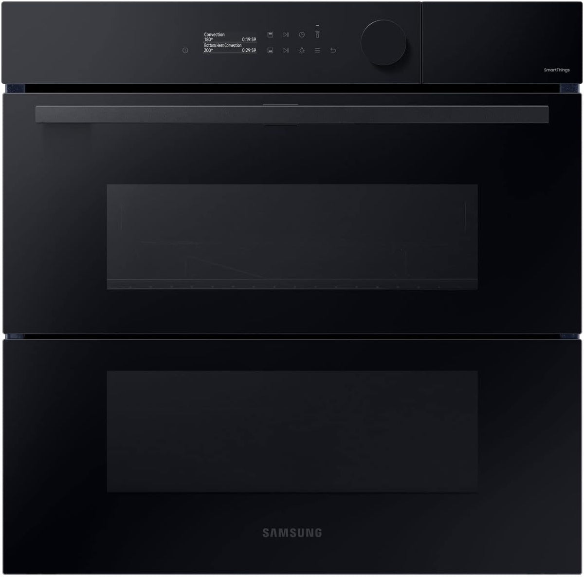 NV7B5760WBK Forno elettrico ventilato 76 L - Classe A più con Dual Cook Flex - Cottura a convezione per uso domestico - Nero con ampia cavità per preparazioni familiari