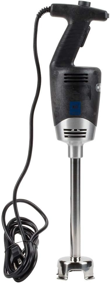 MBH frullatore a immersione professionale 370 W - Gambo da 254 mm in acciaio inox - Due velocità e motore da 0,5 HP per capacità fino a 23 L - Mixer per ristoranti e cucine professionali