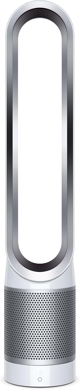 Dyson Pure Cool TP00 purificatore aria e ventilatore - Funzione 2 in 1 per purificazione e circolazione aria - Telecomando incluso - Struttura da pavimento 30 x 30 x 80 cm