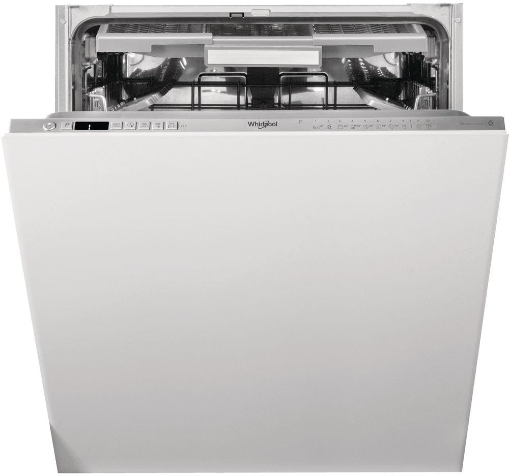 Whirlpool WIO 3O540 PELG Lavastoviglie da incasso 14 coperti - Scomparsa totale 60 cm Classe B - Struttura in acciaio inox con consumo acqua ridotto - 82 x 59,8 x 55,5 cm 40 dB