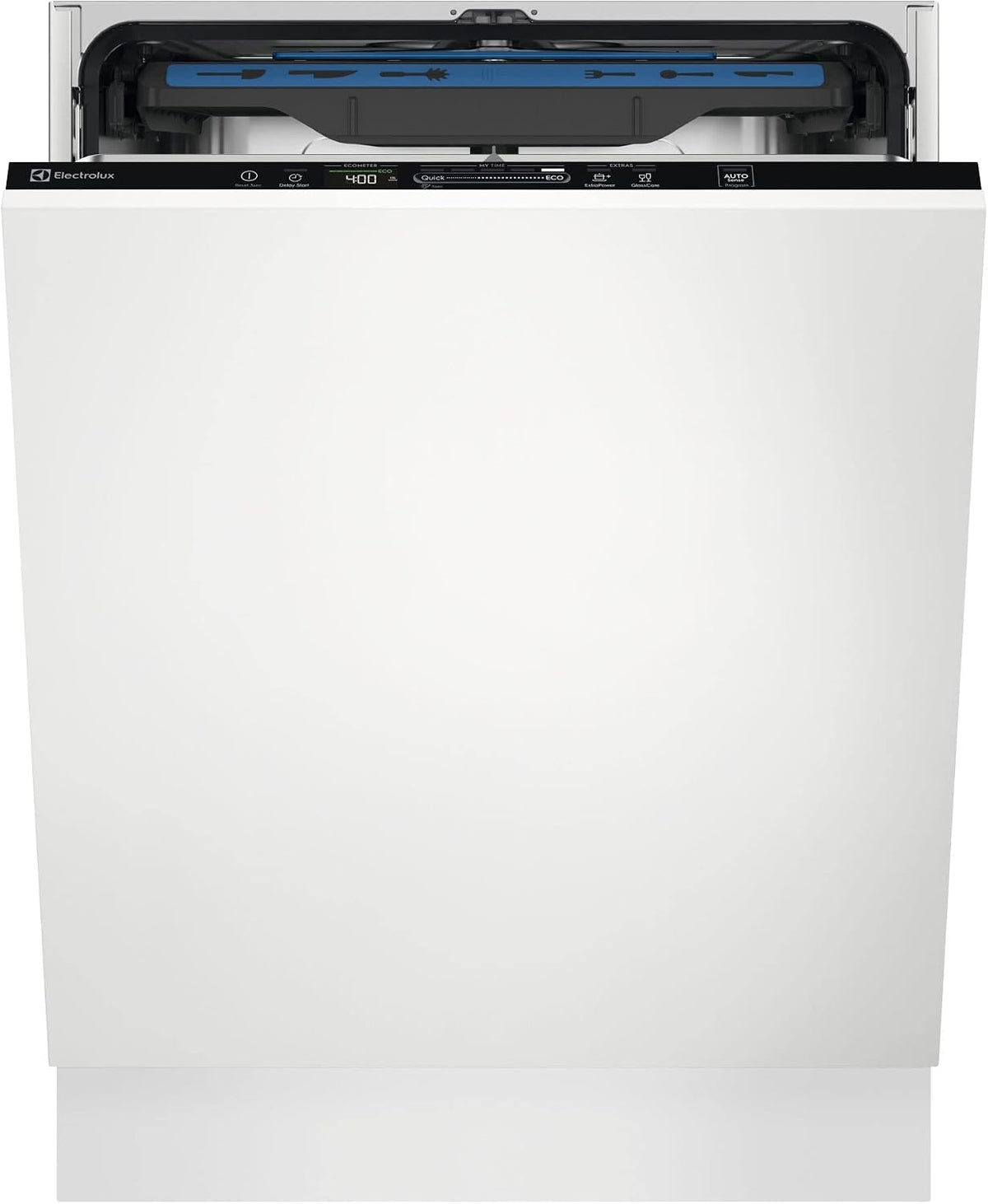 Electrolux EES48405L lavastoviglie da incasso - Capacità 14 coperti con struttura in acciaio inox - Controllo touch per gestione quotidiana - Nera 60 x 55 x 82 cm a scomparsa totale