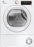 Hoover H DRY 350 HRE H9A2TE S Asciugatrice 9 kg - Pompa di calore Classe A più - Certificazione Woolmark a libera installazione - Bianca 85 x 60,4 x 59,6 cm