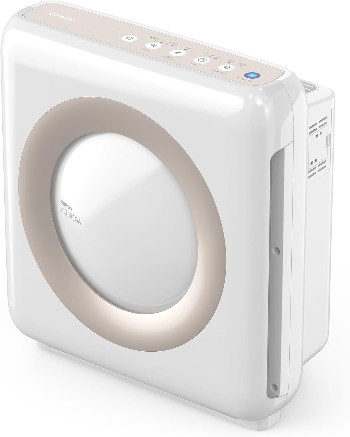 COWAY AP 1512HH Mighty - Purificatore d aria GreenHEPA fino a 33 m2 - Filtrazione fino al 99.999 percento di particelle da 0.01 micron - Bianco per casa e camera