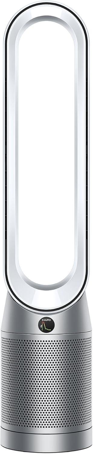 Dyson Purifier Cool PC1 - Purificatore d aria e ventilatore - Flusso d aria rinfrescante per ambienti interni - Struttura bianca alta 105 cm con peso 4.8 kg