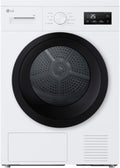LG RNA1008NWK Serie A1 asciugatrice - Pompa di calore 8 kg con 8 programmi - Asciugatura delicata a bassa temperatura con sensore - Bianca con cestello in acciaio galvanizzato