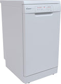 Candy Brava CDPH 2L1049W Lavastoviglie Slim 10 coperti - 5 programmi Classe E - Ciclo rapido e partenza ritardata - Bianca 82 x 45 x 58 cm a libera installazione 49 dB