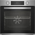 Beko BBIM12300X - Forno elettrico ventilato da incasso 72 L Classe A - Funzione Grill e cottura a convezione - Finitura inox per cucina domestica
