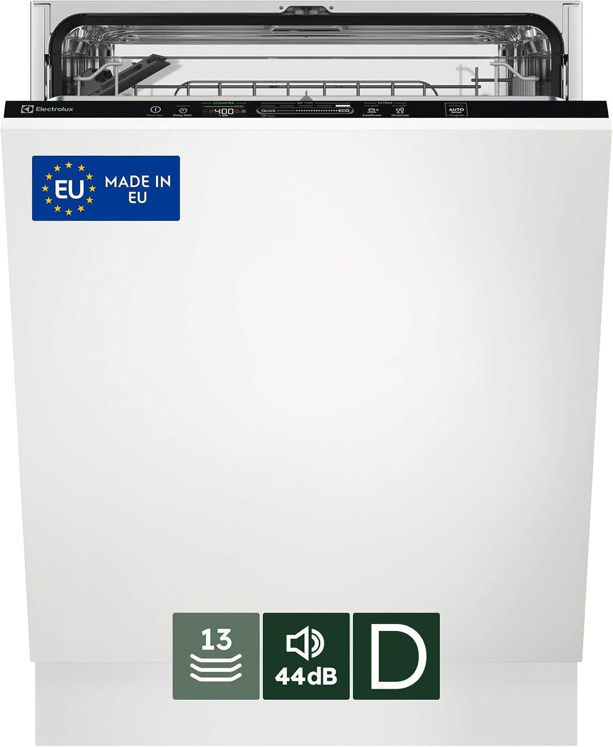 Electrolux EES47325L Serie 600 Lavastoviglie da incasso 13 coperti - SatelliteClean e AirDry - QuickSelect AutoOff e Beam on Floor - 60 cm silenziosa 44 dB
