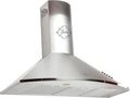 GCH C 046 Cappa aspirante a parete 90 cm - Flusso aria fino a 1000 m3 h con 3 velocità - Acciaio inox con LED e filtro lavabile - Scarico e ricircolo per cucina