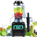Huanyu Frullatore commerciale 2800 W da 3,9 L - Alta velocità con controllo regolabile - Struttura in acciaio inox e metallo - Per ghiaccio succhi frullati e latte di soia