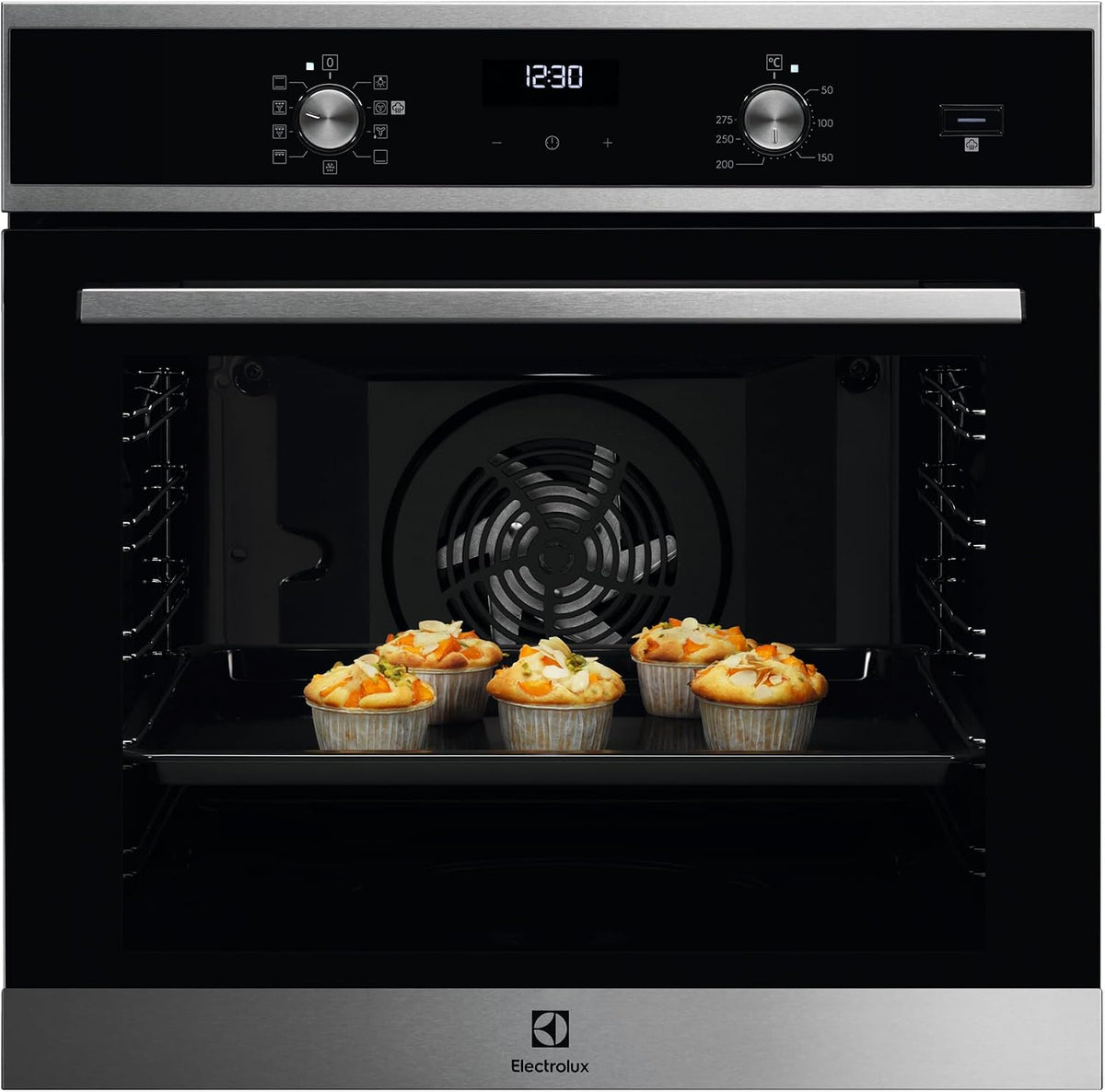 Electrolux EOD5H40X Serie 600 Forno a vapore 72 L - Classe A elettrico multifunzione ventilato - Cottura e pulizia a vapore - Acciaio inox 589 x 596 x 569 mm