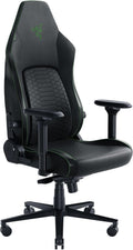 Razer Iskur V2 sedia gaming ergonomica - Supporto lombare adattivo completamente regolabile - Pelle sintetica EPU e schiuma alta densita - Braccioli 4D verde
