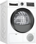 Bosch WQG24100IT Serie 6 asciugatrice - Sistema a pompa di calore con carico frontale - Modello smart per asciugatura domestica - Bianca per lavanderie e ambienti domestici