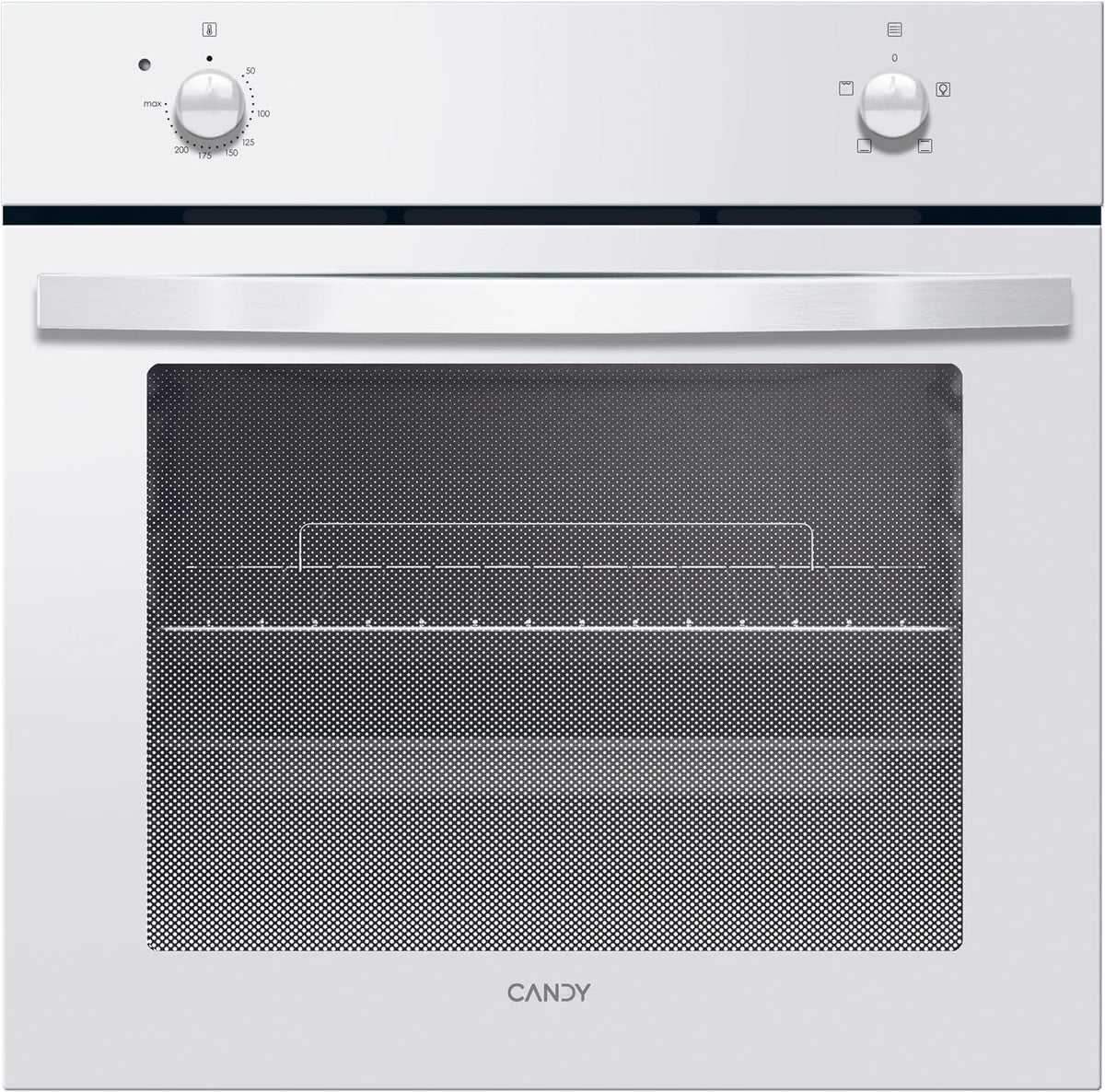 Candy Idea FIDC B100 forno da incasso 70 L - Quattro funzioni con cottura a convezione - Porta interna in vetro e supporto griglie - Bianco classe energetica A