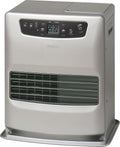 Zibro LC32 - Stufa portatile elettronica a combustibile per interni - Termostato programmabile e formato a torretta - Grigia 42.8 x 29.6 x 37.6 cm peso 8 kg