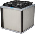 3Pro - Purificatore d aria pieghevole con CADR 730 m3 h - Filtri HEPA e carbone attivo per ambienti fino a 300 m2 - Grigio e nero compatto per il trasporto