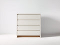 Comodino - legno - 78x40x92 cm - bianco - stile contemporaneo